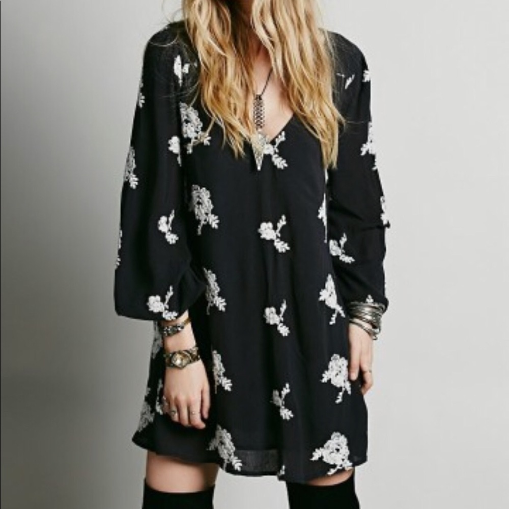 FREE PEOPLE Embroidered Austin Dress